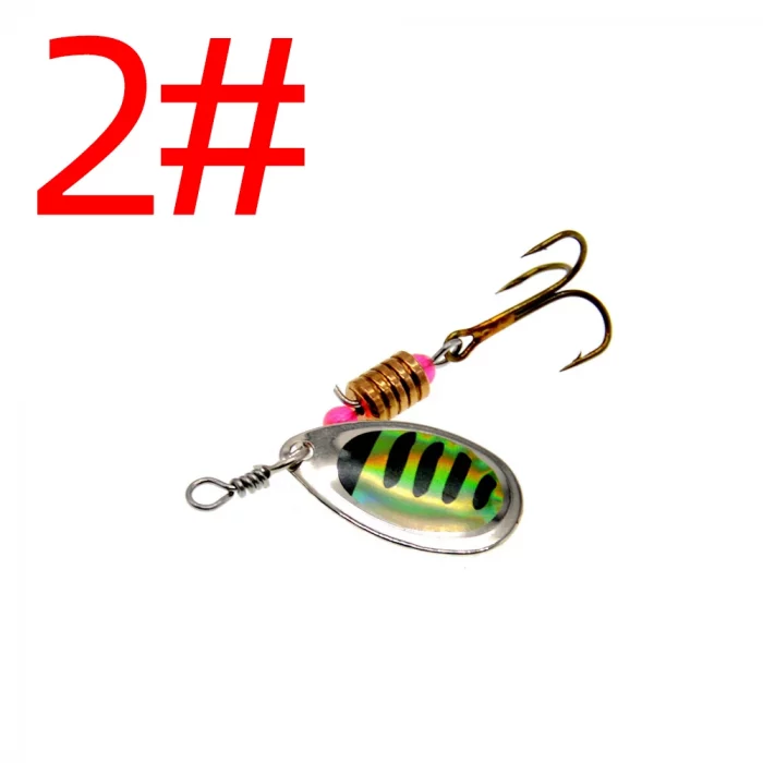 Señuelo Giratorio de Metal con Lentejuelas (3.5g) - Imagen 5